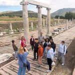 Bergama Gençlik Merkezi, Gençlik Haftası Kapsamı'nda Bergama Miras Alanlarını Ziyaret Etti